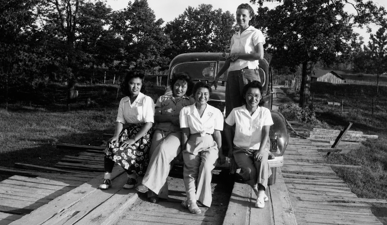 Ruth Asawa en el campo de concentración