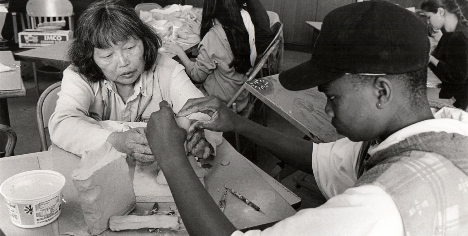Obras de Ruth Asawa en exposición